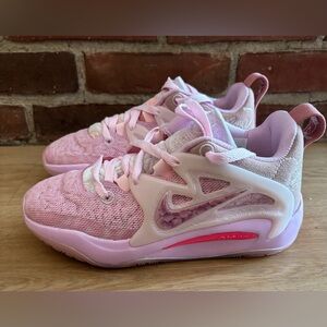 NIKE KD 15 NRG Low Basketball Shoes Mens Size 7Aunt Pearl Pink